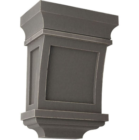 Santa Fe Wood Vintage Décor Corbel, Reclaimed Gray