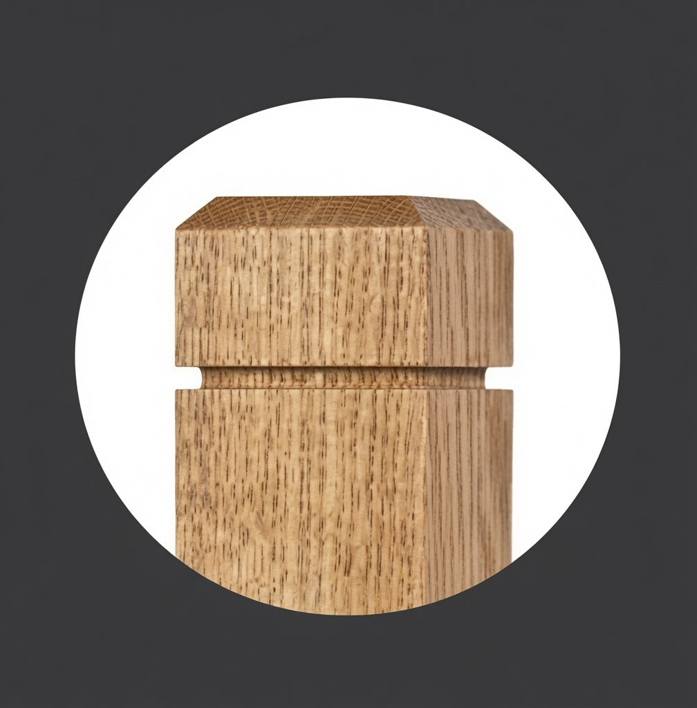 Champhered Top and Grooves