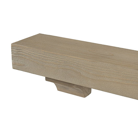 355 Cherokee Fireplace Mantel Shelf, Close Up