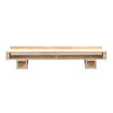 355 Cherokee Fireplace Mantel Shelf, Back View
