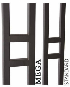 Compare 3/4" to 1/2" Aalto Double Squares