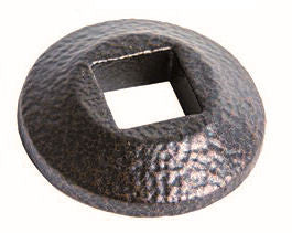 Modern Disk Shoes for Square Balusters Copper Vein