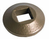 Modern Disk Shoes for Square Balusters Dorado Gold