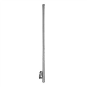 E00450 Stainless Steel 1 2/3" Newel Post, Wall Mount