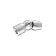 E00791 Pivotable Stainless Steel Connect, 1/2-inch Square Tube