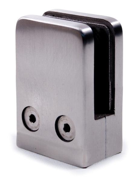 316 Stainless Steel Glass Clamp 1 11/16" x 2 23/32" for Flat Tube (E0085)