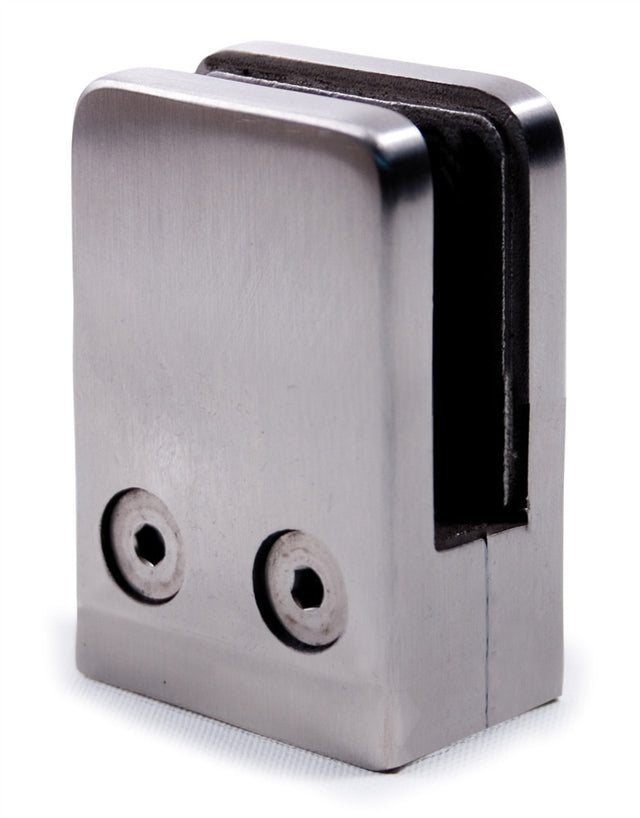 316 Stainless Steel Glass Clamp 1 11/16" x 2 23/32" for Flat Tube (E0085)