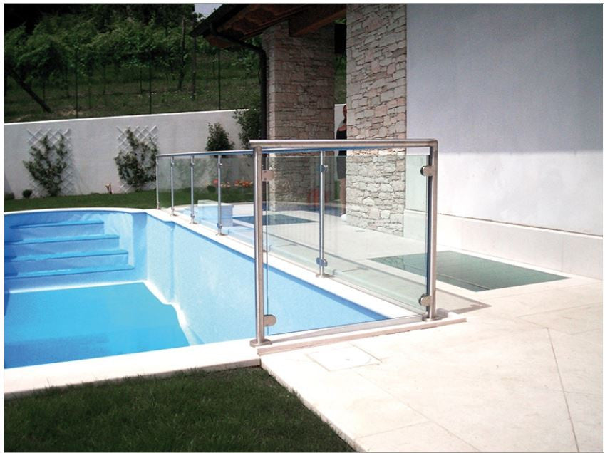 E00960 Stainless Steel Glass Clamp
