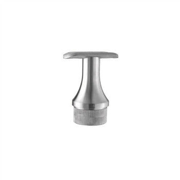 E0102 Stainless Steel Handrail Support, Ridged