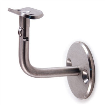 E02231 Stainless Steel Handrail Support w/Pivotable Rigid Mounting