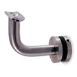 E022/S1 Handrail Support, Glass Clip & Mounting Plate for Glas