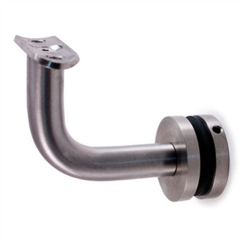 E022/S1 Handrail Support, Glass Clip & Mounting Plate for Glas