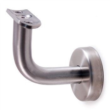 E022/S Stainless Steel Handrail Support, Flange Canopy