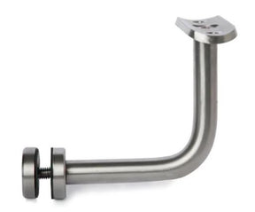 E035100 Handrail Support, Glass Clip & Mounting Plate for Glass