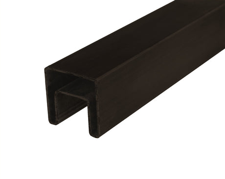 E10040x40-10/MB Nero Square Slotted Tube