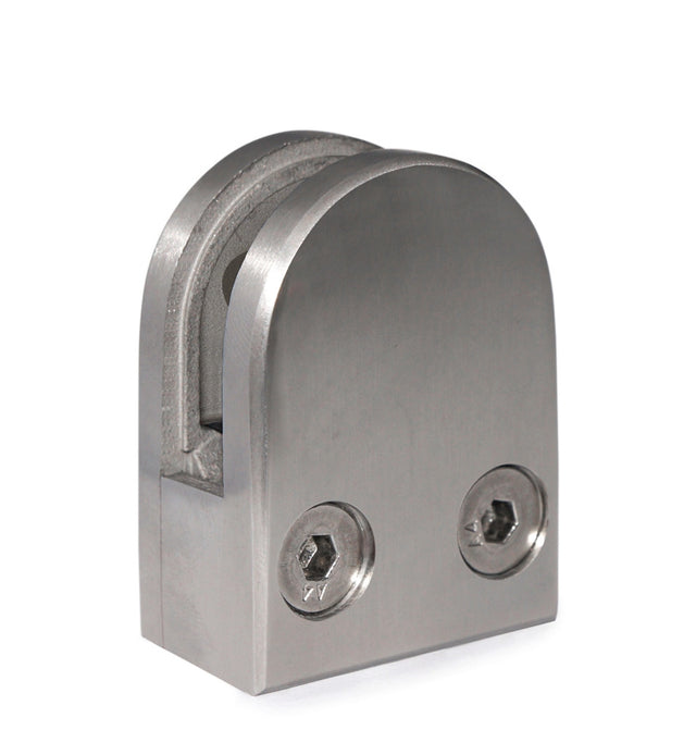 E11000000 Stainless Steel Glass Clamps 1 9/16" x 1 15/16" for Flat Tube