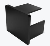 E1100130/MB Nero Black Square End Cap