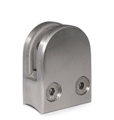 E11004200 Stainless Steel Glass Clamps 1 9/16" x 1 15/16" for 1 2/3" Tube