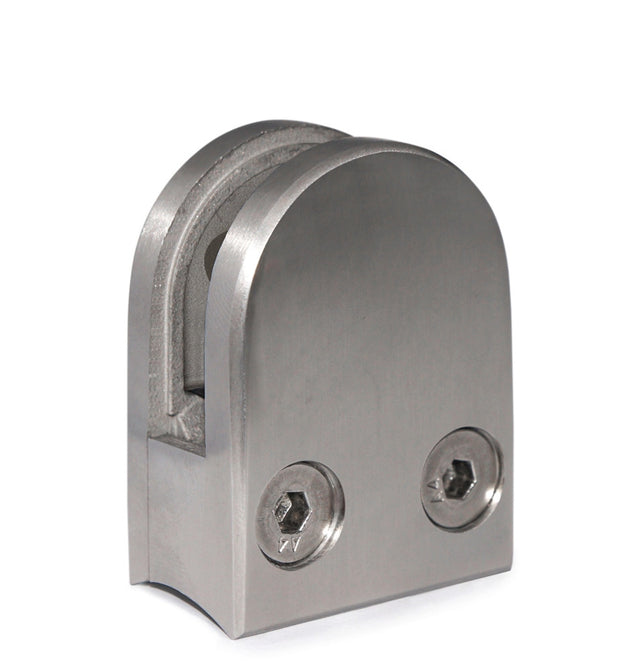E11004200 Stainless Steel Glass Clamps 1 9/16" x 1 15/16" for 1 2/3" Tube