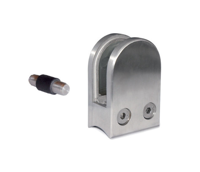 E11204200 Stainless Steel Glass Clamp 1-3/4 X 2-31/64 X 1-3/32 for 1-2/3 Tube