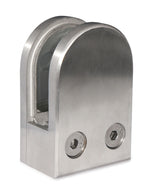 E11400000 Stainless Steel Glass Clamp 1 3/4" x 2 31/64" for Flat Tube