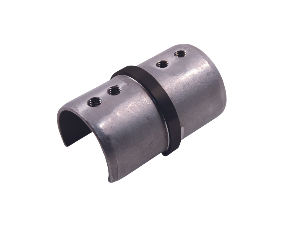 E1200200/MB Nero Round Fitting For 1 2/3" Dia. x 1/16" Slotted Tube