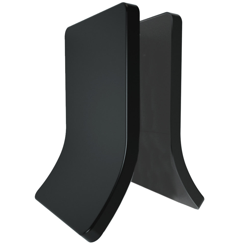 E2000350/B Nero Chameleon Floor Glass Clamp for Glass Thickness 4 7/32"