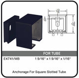 E4741/MB Nero Anchorage for Slotted Tube, Data Sheet