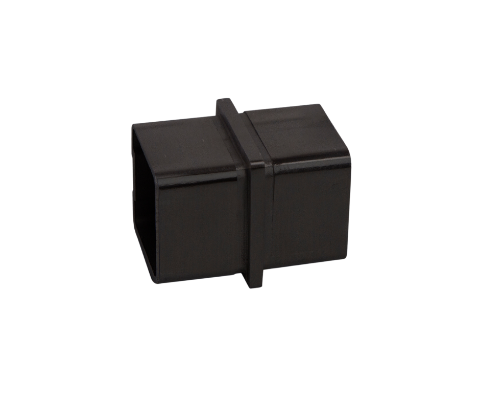 Nero Black Connector For 1 9/16" x 1 9/16" x 5/64" Square Tube