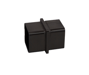 Nero Black Connector For 1 9/16" x 1 9/16" x 5/64" Square Tube