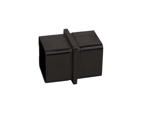 Nero Black Connector For 1 9/16" x 1 9/16" x 5/64" Square Tube