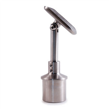 E500/424 Stainless Steel Handrail Support, Pivotable