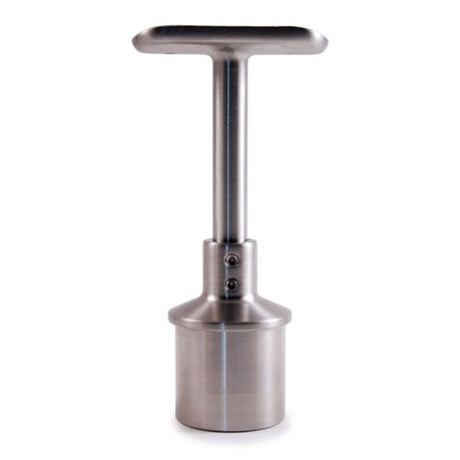 E510/424 Stainless Steel Handrail Support, Stiff, Adjustable in Height Santinized