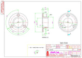 E6080 Stainless Steel Wall Anchor CADD