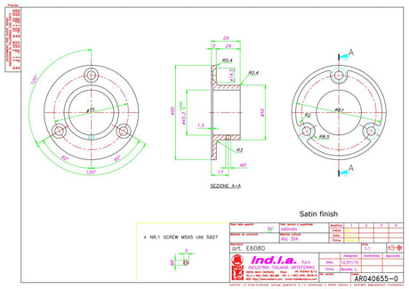 E6080 Stainless Steel Wall Anchor CADD