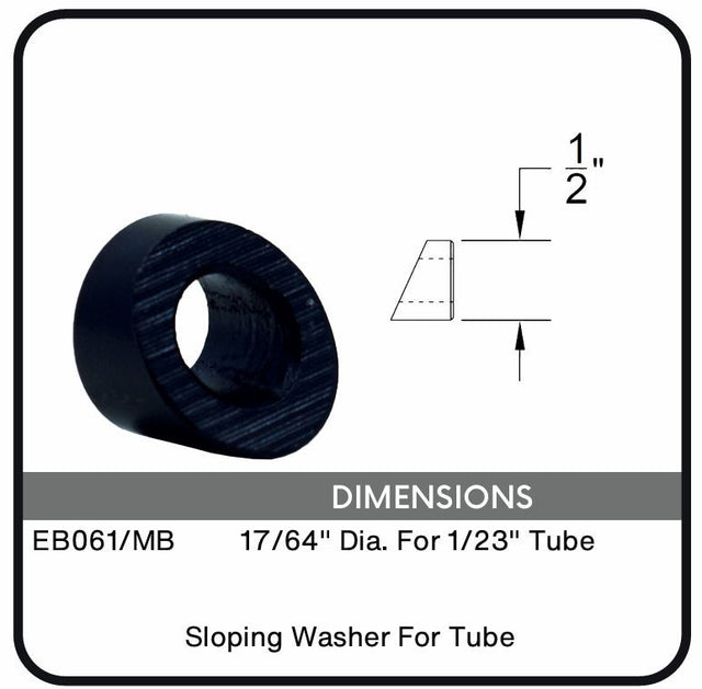 EB061/MB Nero Sloping Washer, Data Sheet
