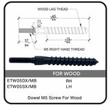 ETW05/MB Nero Adapter for Wood M5, Data Sheet