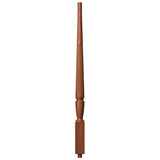 F-2015 1-3/4" Fluted Bunker Hill Stair Baluster, Available in 31", 34", 36", 39", 42", and 48" Lengths, Mahogany
