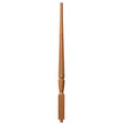 F-2015 1-3/4" Fluted Bunker Hill Stair Baluster, Available in 31", 34", 36", 39", 42", and 48" Lengths, Red Oak