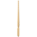 F-2015 1-3/4" Fluted Bunker Hill Stair Baluster, Available in 31", 34", 36", 39", 42", and 48" Lengths, Yellow Pine
