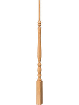 2315 42" Utah Classic Pin Top Baluster (Fluted Version Illustrated)