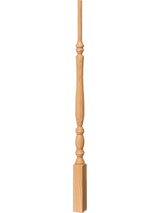 2315 36" Utah Classic Pin Top Baluster (Fluted Version Illustrated)