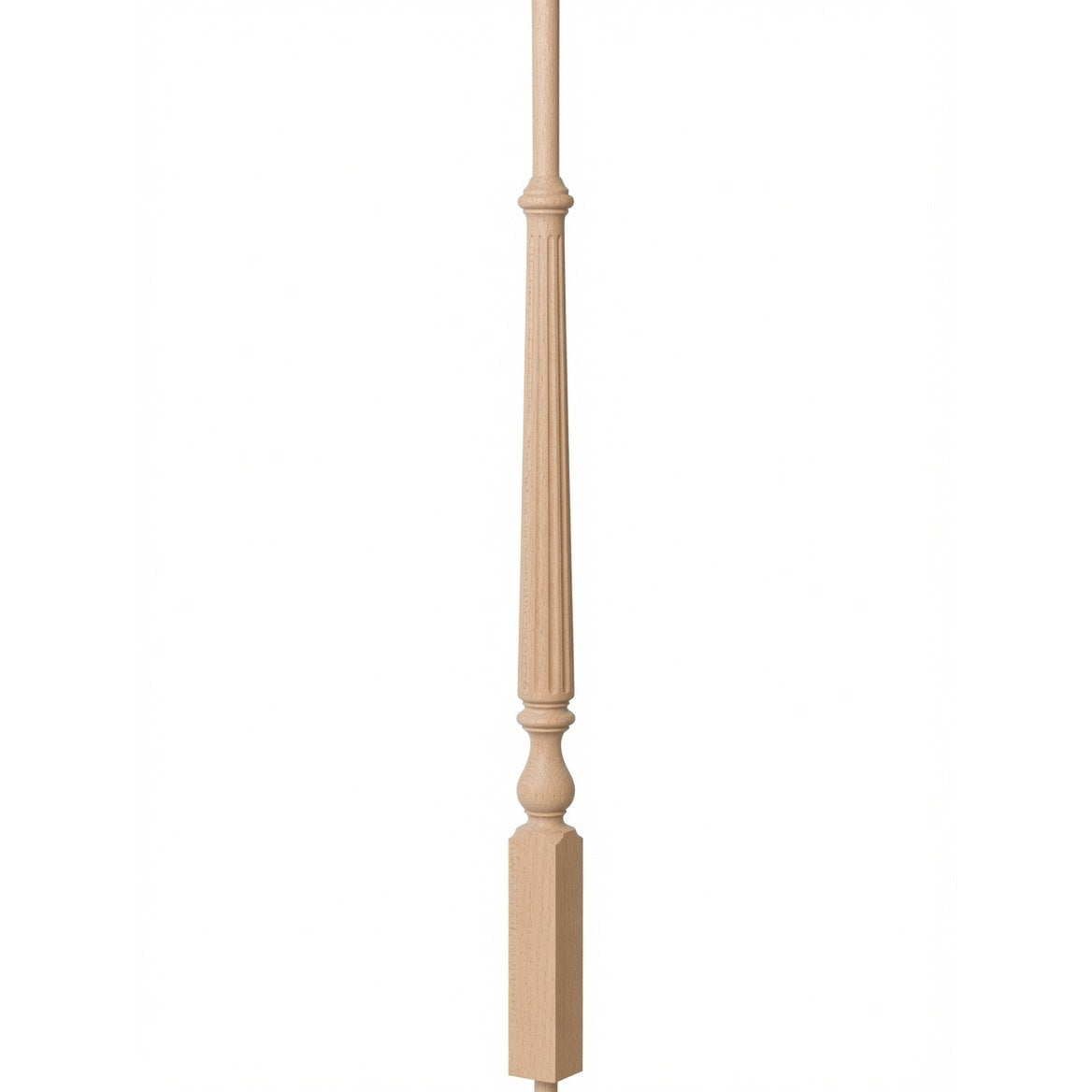 F-2715 Flured Ohio Baluster, Beech