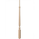 F-2715 Flured Ohio Baluster, Birch