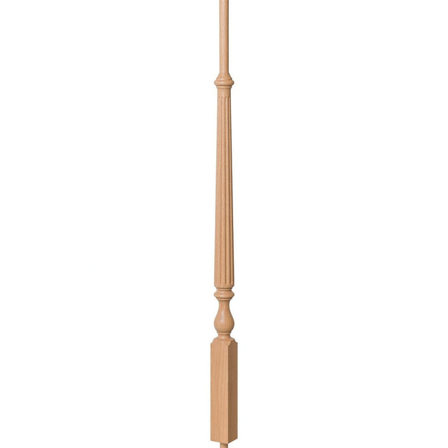 F-2715 Flured Ohio Baluster, Red Oak