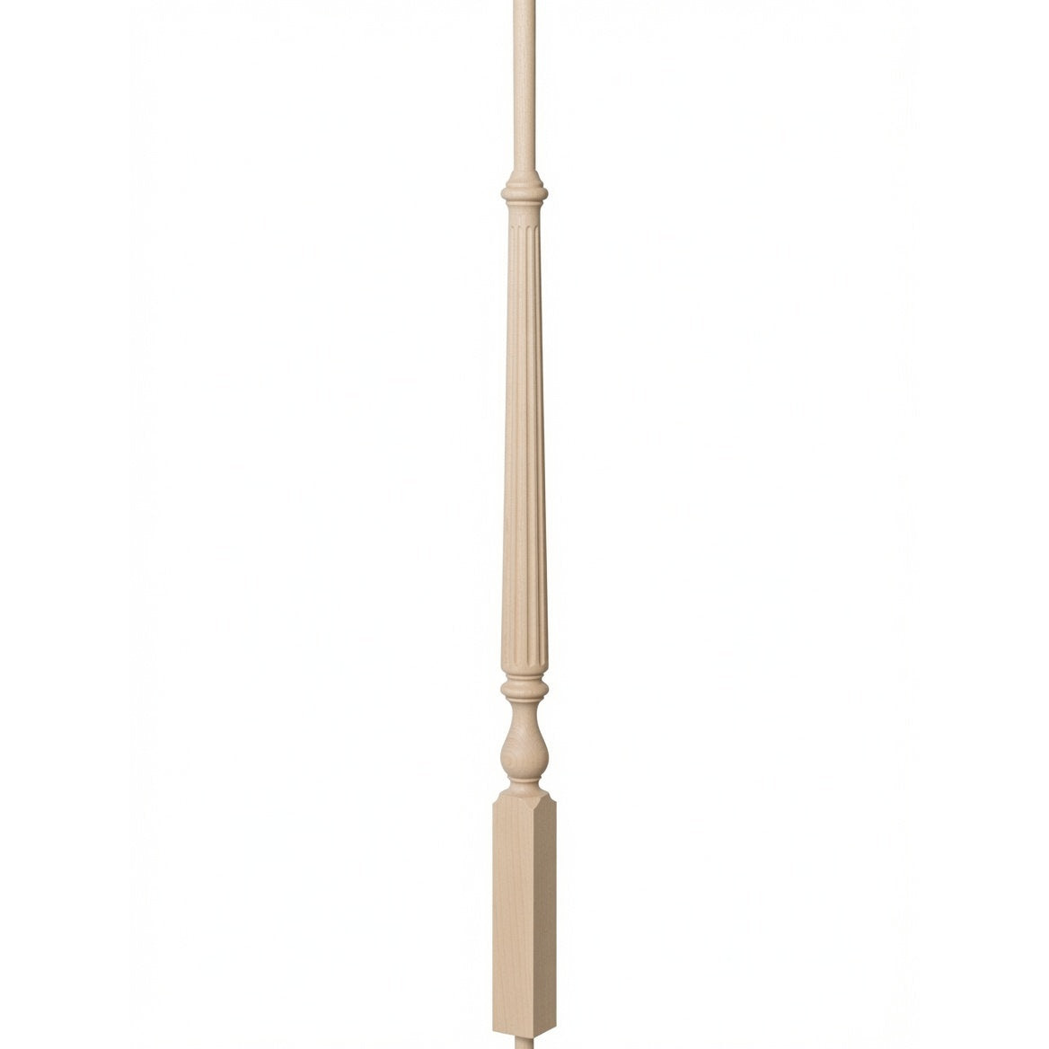 F-2715 Flured Ohio Baluster, Soft Maple