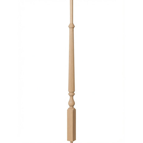 F-2715 Flured  Ohio Baluster, White Oak