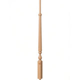 F-2715 Flured Ohio Baluster, Yellow Pine