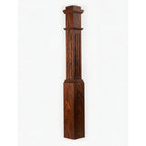 F-4091 Fluted Box Newel Post - Brazilian Cherry