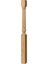 F-4132 Fluted Interchangeable Top Starting Newel Post